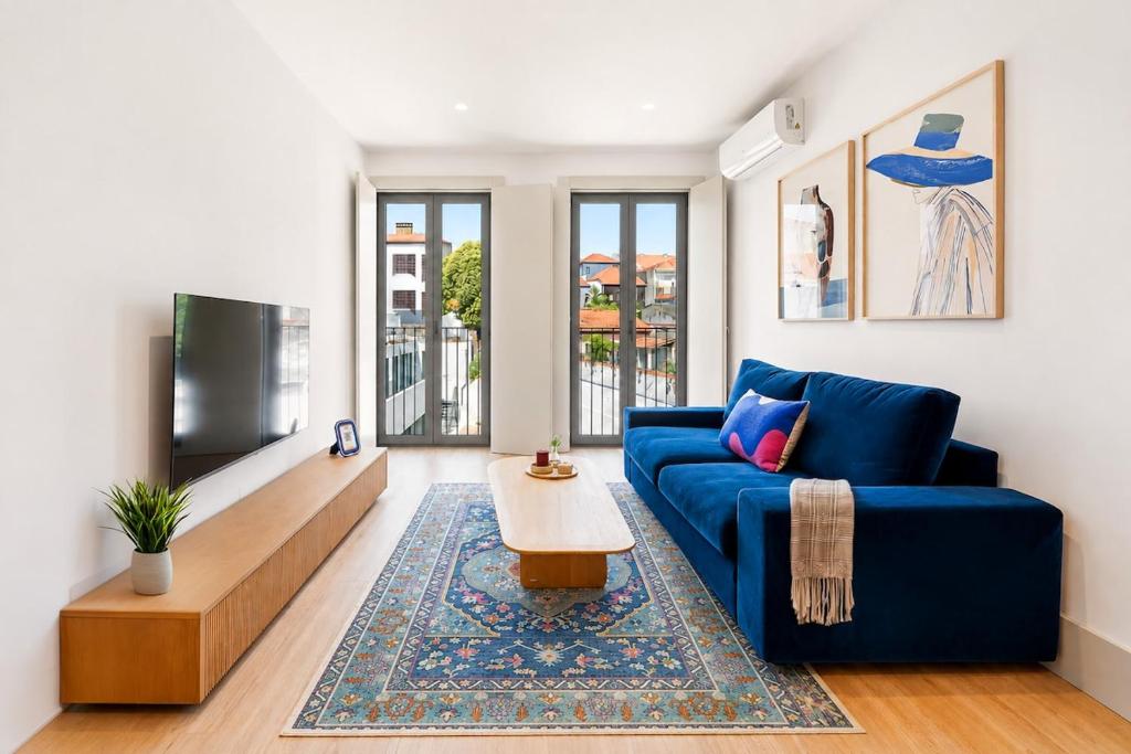 Milleo Azul - Elegant Design Stay in Central Porto